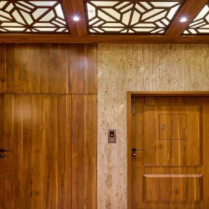 Wooden Brown Granite Stone Door Frame