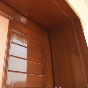 Polished Copper Brown Granite Stone Door Frame
