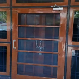 Jade Black Graphite Stone Door Frame