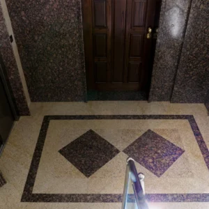 Glosy Ash Brown Granite Stone Door Frame