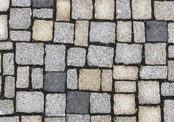 Natural Finish Granite Cobble Stone Pavers